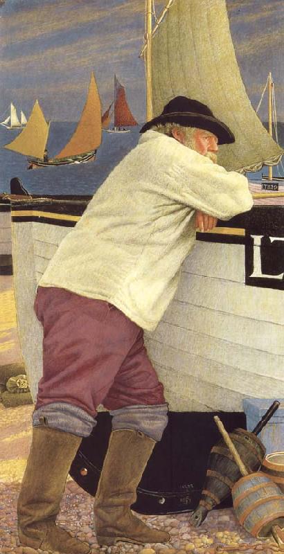 Joseph E.Southall The Old Fisherman